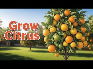 Amazing Citrus Tree Growth in 4K Time Lapse – So Satisfying!