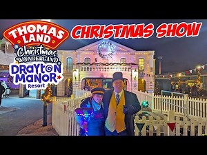 Thomas Land Christmas Balcony Show at Drayton Manor (Dec 2023) [4K]