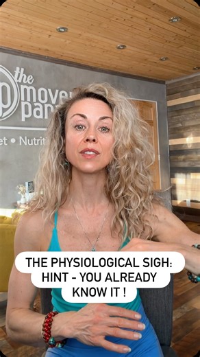 That deep sigh you take when you’re overwhelmed isn’t weakness—it’s physiology. A physiological sigh is a built-in nervous system reset. Under stress, breathing becomes shallow. Some lung air sacs stop inflating fully, carbon dioxide levels rise, and the brain interprets this as threat. That keeps the sympathetic (fight-or-flight) system switched on. The physiological sigh works because it: • Reopens collapsed alveoli in the lungs • Improves oxygen and carbon dioxide exchange • Stimulates vagal 