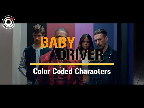Baby Driver | Color Coded Characters