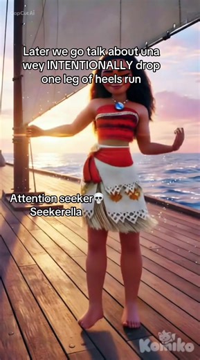 Go carry your glass shoe ooo #moana #cinderella #princess #aitrend