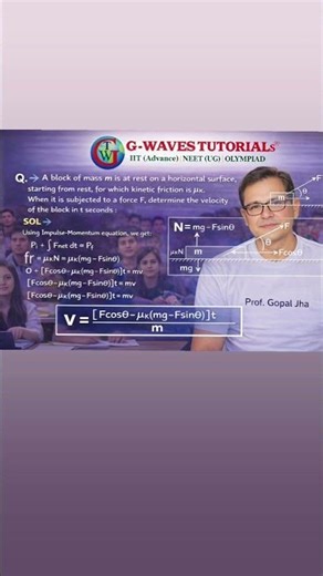 Application of Impulse -Momentum equation
