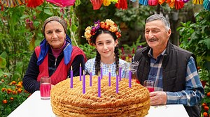 A heartwarming video about celebrating a birthday in our village for our beloved granddaughter! Watch to see how we cherish these moments and create lasting memories in our simple village life🎂🎉 #birthday #cake #village #celebrating | Sweet Village