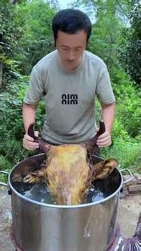 168買了大牛頭，滷出來醬香味美太好吃了。 Braised Beef Head #food #cooking#country