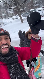 Local 12 anchors Kyle Inskeep and Paula Toti Local 12 News stayed in a hotel close to the station last night -- and they thought the best way to get to work was to walk! ❄️ | LOCAL 12, WKRC-TV