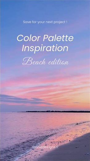 Beach Edition : 4 Color Palettes for Creative Inspiration #branding #colorpalette #graphicdesigner