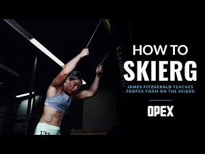 How To SkiErg - James FitzGerald Teaches Proper Form On The SkiErg