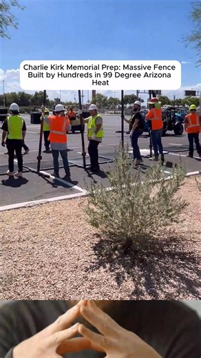 Memorial Prep: Massive Fence Built by Hundreds in 99 Degree Arizona Heat | Sci-Tech Channel