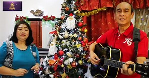 The family of CFC International Council member George Campos––wife Cynthia, children Patrick & Kim, Therese, Katherine, and Louise––serenades the CFC global family and wishes all families the peace and love that come with the season of Christmas. "Payapang Daigdig" (A Tranquil World) Ang gabi'y payapa (the night is so peaceful) Lahat ay tahimik (not a sound is heard) Pati mga tala (even the stars) Sa bughaw na langit (up in the dark blue sky) Kay hinhin ng hangin (the wind blows so gently) Warin