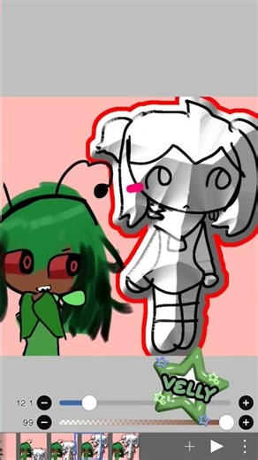 shellvision ft:Human #dandysworld#art #animation