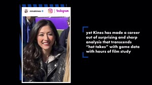 How Mina Kimes became ESPN’s most unlikely star