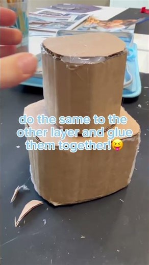 how to make a cardboard cake! i hope u make it look better than mine i kinda rushed :) have fun!