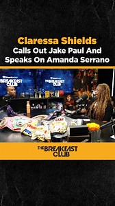 Claressa Shields lets it be known who she would want to run a fade to, and it is not limited to #JakePaul. However, the GWOAT doesn’t plan on fighting a non-world champion anytime soon. “I’m an actual champion.” - #ClaressaShields Check out the full interview now! #iHeartRadio | Breakfast Club
