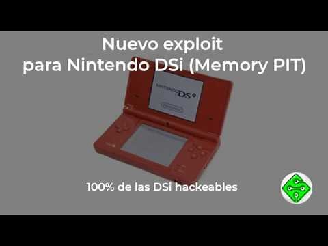 Tutorial: New exploit for Nintendo DSi (Memory PIT)