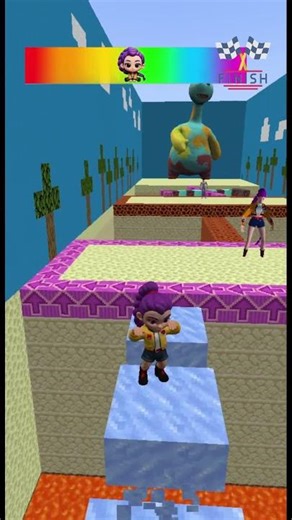 Kpop Demon Huntres VS Hacker Noob Pro challenge p.1 #minecraftshorts #kpopdemonhunters