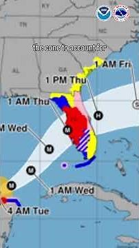 National Hurricane Center Track Forecast Cone (2026)