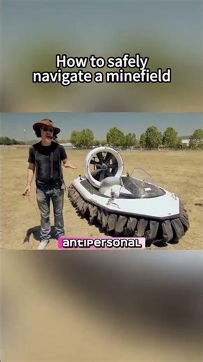 How to Navigate Safely in a Minefield #mythbusters #physics #science