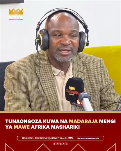 CROWN FM | “Tunaongoza kuwa na Madaraja mengi ya Mawe, AFRIKA Mashariki” - Mhandisi Pharles Ngeleja Mratibu wa Madaraja ya Mawe kutoka Wakala wa... | Instagram