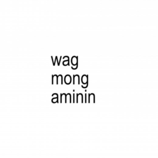 Wag Mong Aminin - Rico Blanco Lyrics and Music