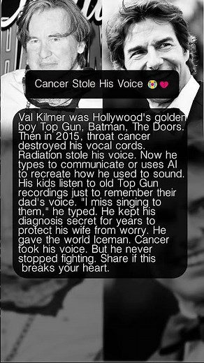 Cancer Stole His Voice 😭💔