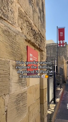 3.7K views · 52 reactions | Get the season’s spooky vibes rolling with a visit to St Paul's Catacombs in Rabat! | Heritage Malta | Facebook