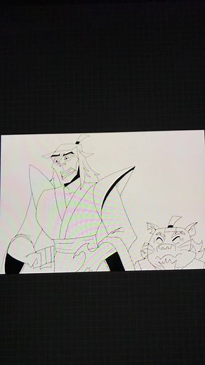 Turbo Turtle and Baron Draxum Fan Art