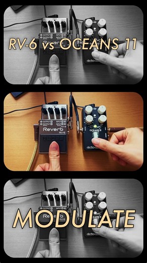 Modulated Reverb - RV-6 vs Oceans 11