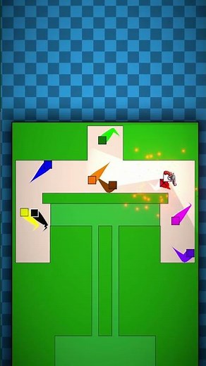 Square Race🟥🟦🟩🟨 #squarerace #squareracegame #satisfying