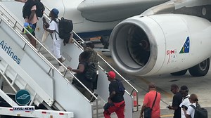 In Brisbane, Australia this weekend, The Big Village event is hosting its very first ever music concert for the Melanesian, Polynesian, and Micronesian Music Festival uniting artists from across the Pacific for culture, vibes, and live music. A group of Solomon Islands’ rising and established musicians departed Honiara International Airport yesterday, Wednesday, for Brisbane #tavulinews #NewsAndPeople #solomonislands | Tavuli News - Solomon Islands