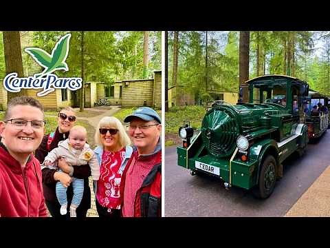 Center Parcs Longleat Forest DAY 1 - Lodge Tour & Forest Land Train!