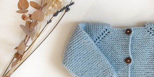 Patrón gratis para tejer un jersey de primera postura empezado por arriba - Mercería el hilo rojo