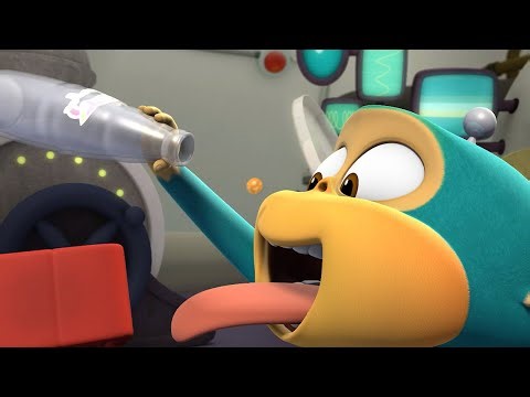 Intruder 📢 Alien Monkeys -Animation for Kids | WOW CLUB