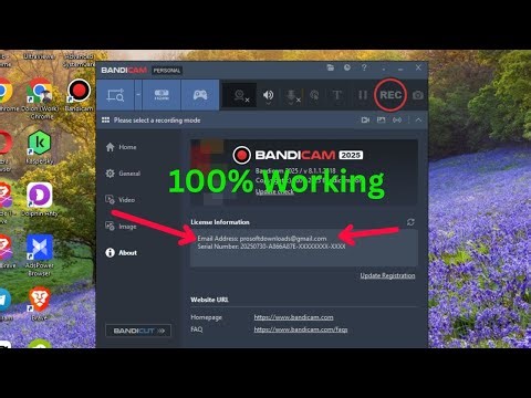 Bandicam 8.2.0 Registration Key 2025