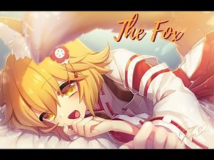 Nightcore ~ The fox (Lyrics)