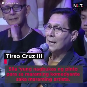 2.2M views · 10K reactions | Nagpugay sa namayapang comedy legends ang team nina Vhong, Jugs, at Teddy sa kanilang "Magpasikat" performance sa "It's Showtime". Sa tulong ng artificial intelligence (AI), special guest din sa performance sina Redford White, Babalu, at Dolphy. #ShowtimeMagpasikat2023 #NXT #Magpasikat2023TeamVhongJugsTeddy | ABS-CBN News | Facebook