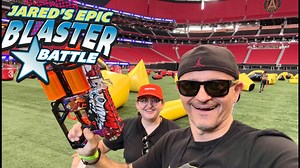 Inside Jared's epic blaster battle: MacDanny's Atlanta stadium adventure!