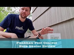 DESTROY BUGS - Punchau Pest Control Bulb Duster Review