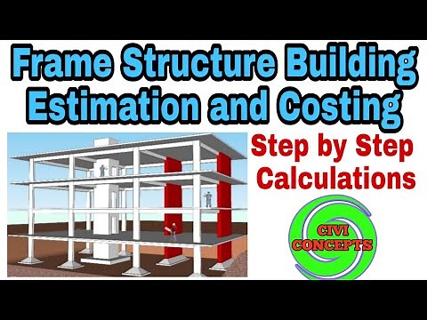 Frame Structure Building Estimation and Costing ¦¦ Cost of Construction of Small House