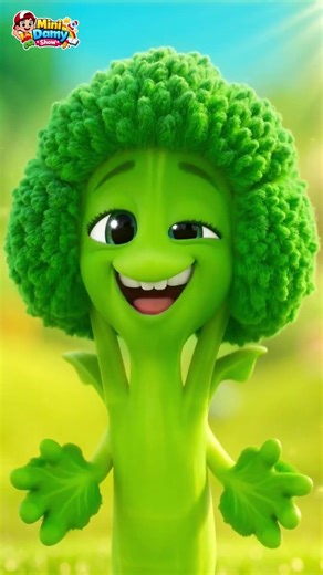 Broccoli Animat Super Drăguț 🥦 | Învață Copiii De Ce E Atât De Sănătos!