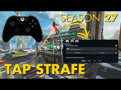 HOW TO TAP STRAFE ON CONTROLLER IN SEASON 27