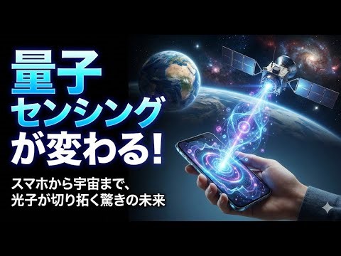 量子センシングが変わる！スマホから宇宙まで、光子が切り拓く驚きの未来