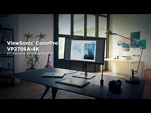 ViewSonic ColorPro VP2786A-4K 27” Pantone Validated Monitor