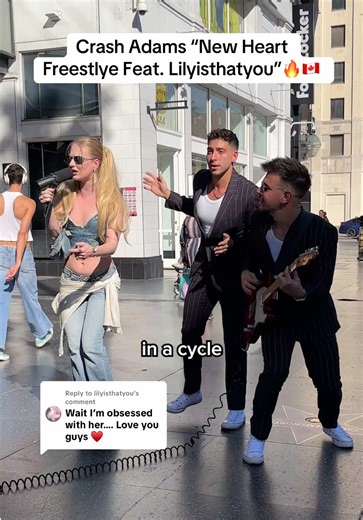 Replying to @lilyisthatyou crash adams new heart feat. @lilyisthatyou 🔥 #sing #singing #freestyle #rap