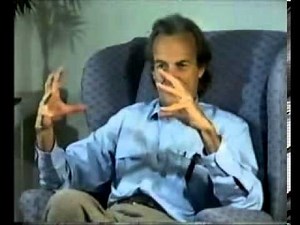 Why do trains stay on the track as they go around a curve?