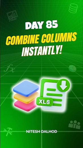 🎯Day 85: Master VSTACK Formula in Excel | How to Stack & Combine Data Easily