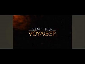 Star trek voyager intro scene, #startrek #startrekvoyager