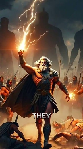 The God Who Overthrew the Titans #zeus #mythology #greekmythology #history #facts #ancient #shorts