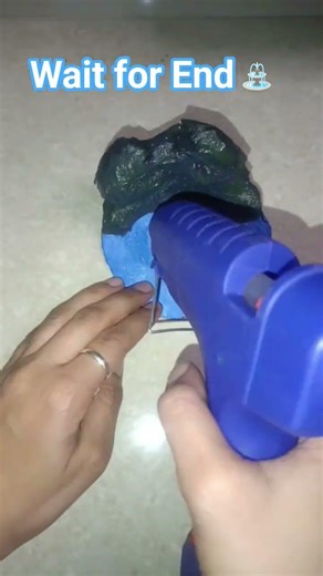 Diy waterfall|| Glue gun craft|| #diy #trending #shorts #viral