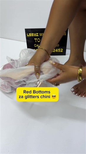 Red Bottoms: Size 37-42 Available for Kshs. 2600