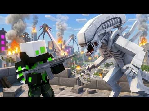Sobrevivi a un Apocalipsis Alienígena en Minecraft Hardcore